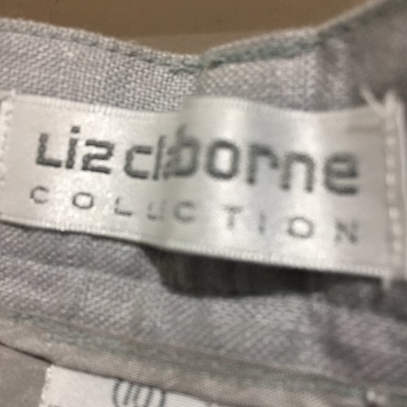 LIZ CLAIBORNE LINEN PANTS SIZE 10 - Picture 7 of 8